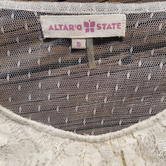 Altar'd State Lace Cream Dress - Picture 5 of 5